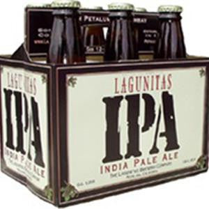 LAGUNITAS IPA INDIA PALE ALE BEER - 6 PACK - 12 FL OZ EACH BOTTLE For Sale