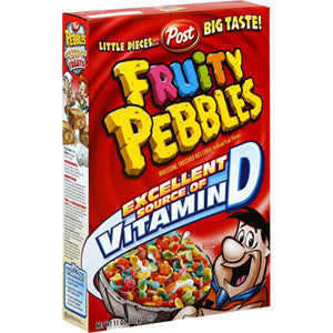 POST FRUIT PEBBLES CEREAL Cheap