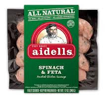 AIDELL S SPINACH & FETA SAUSAGE Fashion