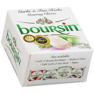 BOURSIN GARLIC & FINE HERBS GOURNAY CHEESE Hot on Sale