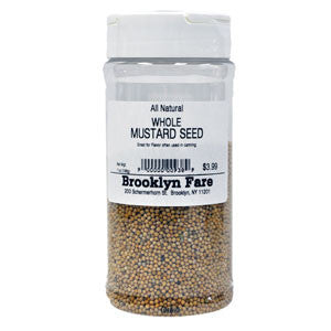 BROOKLYN FARE ALL NATURAL WHOLE MUSTARD SEED Online Hot Sale