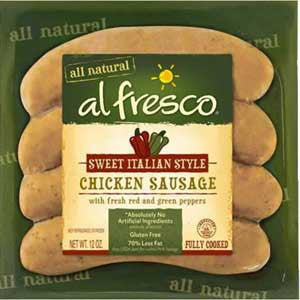 AL FRESCO ALL NATURAL SWEET ITALIAN STYLE CHICKEN SAUSAGE Cheap